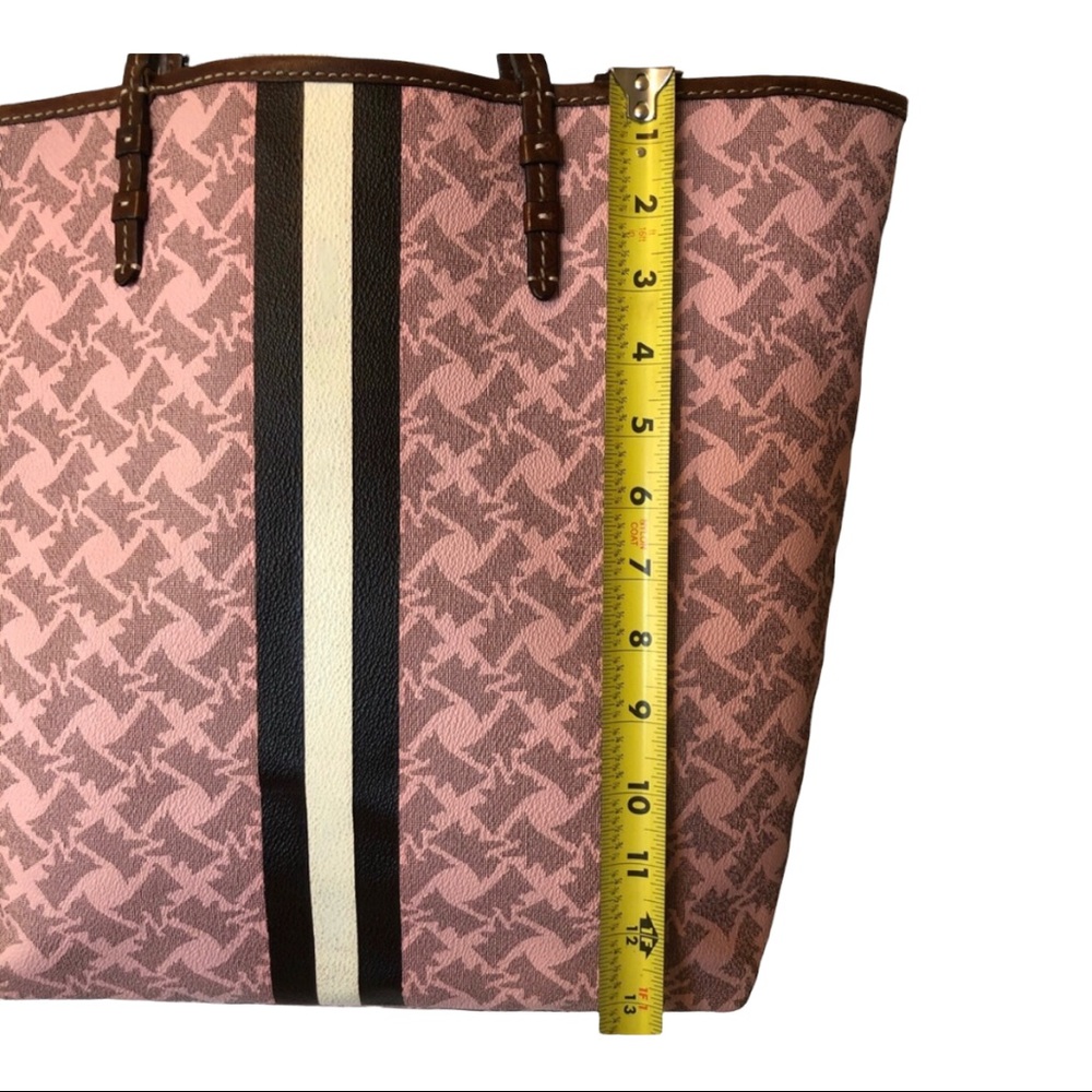 Juicy Couture Large Pink Satchel Purse Shoulder Bag Vacation Work Date Night Bag - Picture 11 of 15